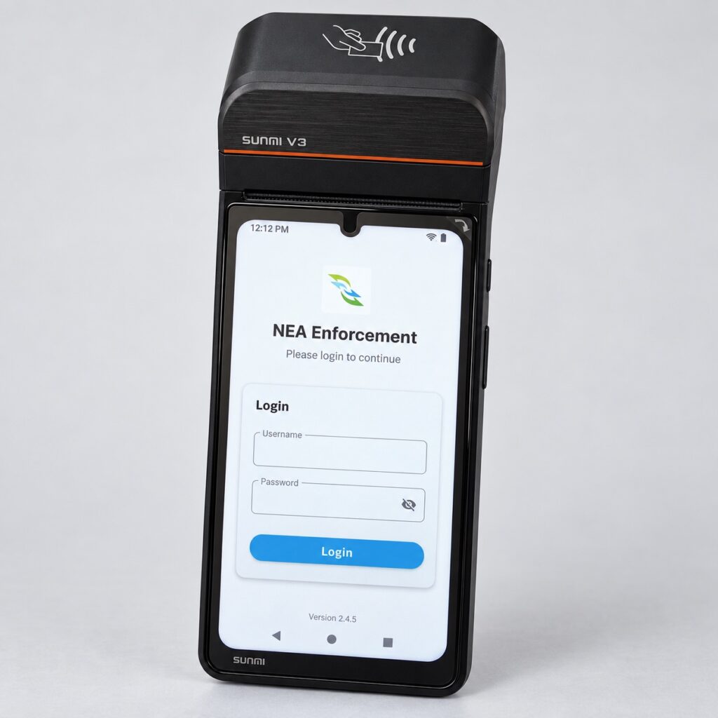 NEA Enforcement Terminal