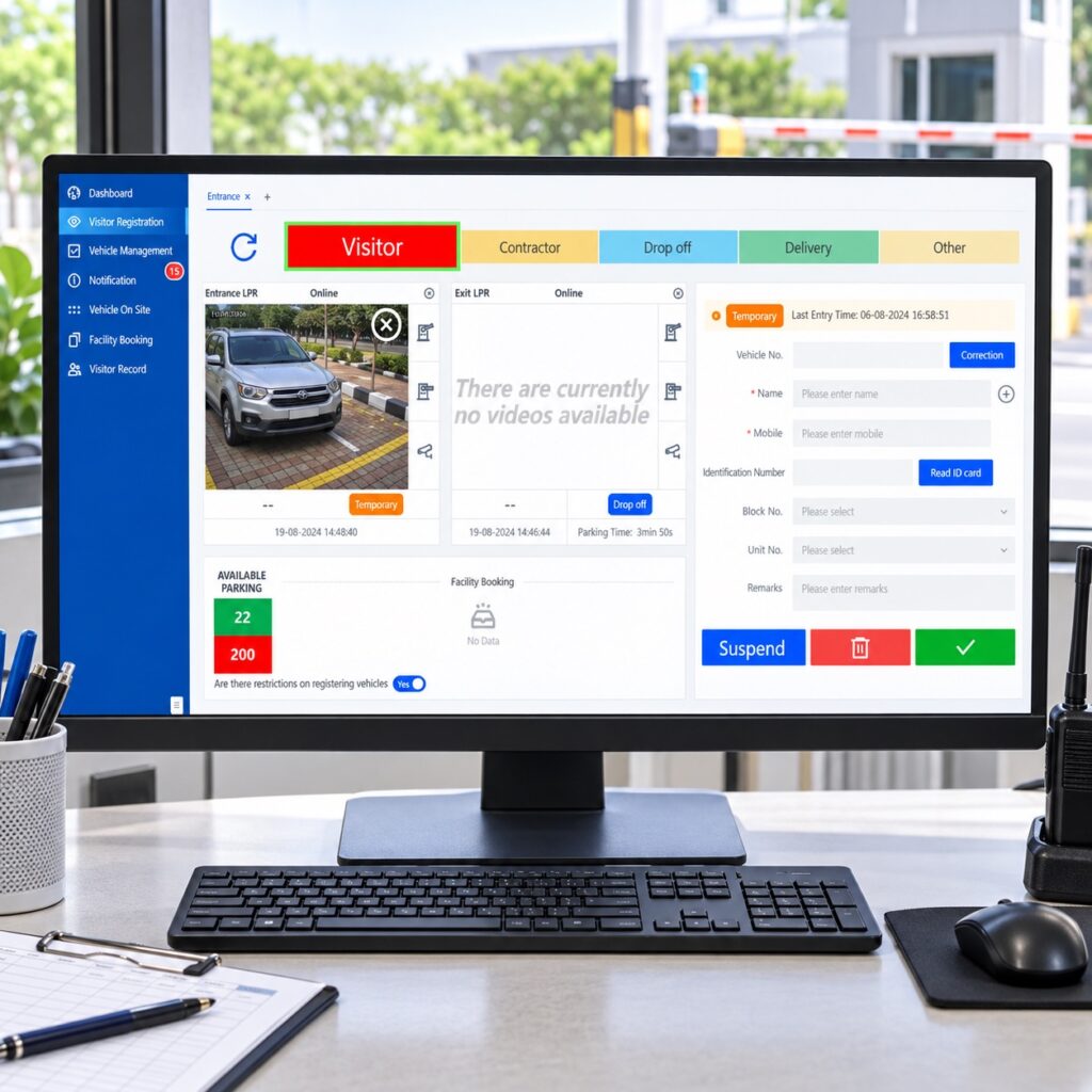 Visitor Management Console
